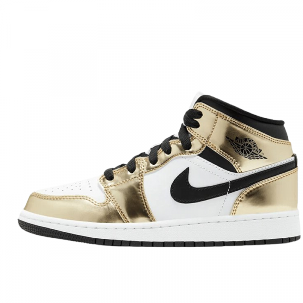 Jordan 1 Mid Metallic Gold