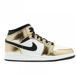Jordan 1 Mid Metallic Gold