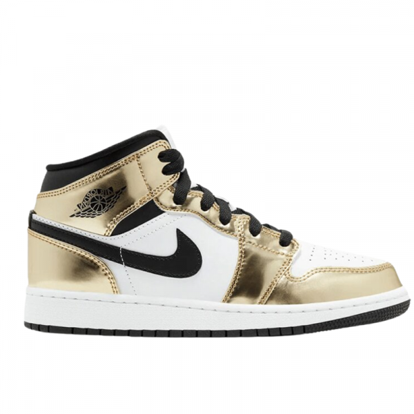 Jordan 1 Mid Metallic Gold