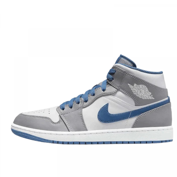 Jordan 1 Mid True Blue Cement