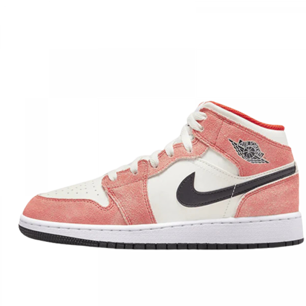 Jordan 1 Mid SE Orange Suede