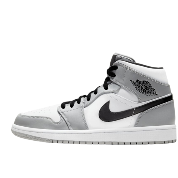 Jordan 1 Mid Light Smoke Grey