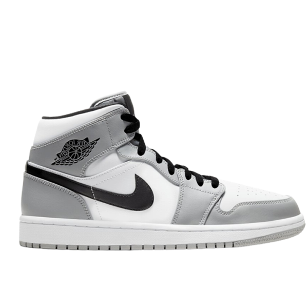 Jordan 1 Mid Light Smoke Grey